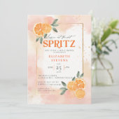 Aperol Spritz Love Sinaasappels Zomer Vrijgezellen Kaart (Staand voorkant)