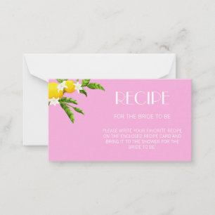 Aperol Spritz Main Squeeze Recipe Kaart Notitiekaartje