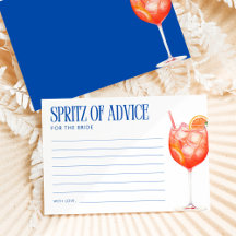 Aperol Spritz met advies voor de bruid