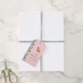 Aperol Spritz Oranje Bruidsfeest Cadeaulabel (Met Touw)