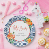 Aperol Spritz Oranje Positano Bruidsfeest Papieren Bordje (Feest)