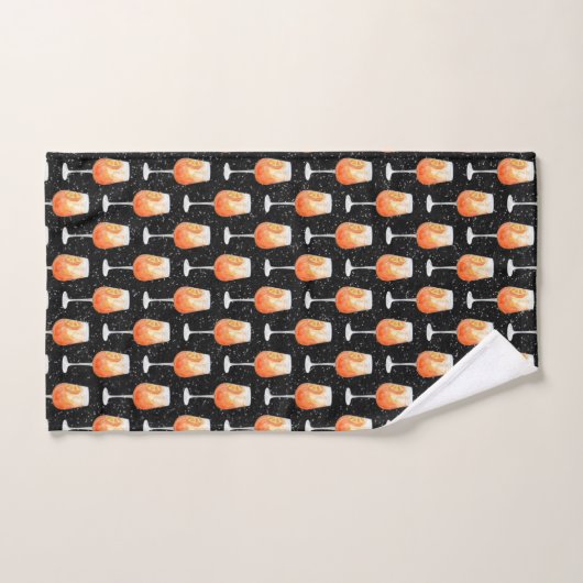 Aperol Spritz Patroon Bad Handdoek (Handdoek)