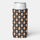 Aperol Spritz Patroon Seltzer Blikjeskoeler (Seltzer Voorkant)