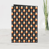 Aperol Spritz Pattern Kaart (Achterkant)