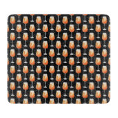 Aperol Spritz Pattern Snijplank (Voorkant)