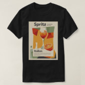 Aperol Spritz-Poster T-shirt (Design voorkant)