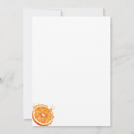 Aperol Spritz Retro Tropisch 30ste Verjaardagsfees Kaart (Achterkant)