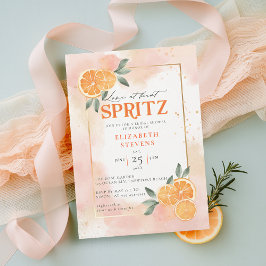 Aperol Spritz Sinaasappels Citrus Lijst Vrijgezell Kaart