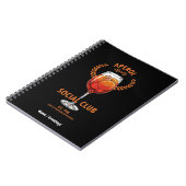 Aperol Spritz Social Club Funny Cute Drinks Design Notitieboek (Linkerzijde)