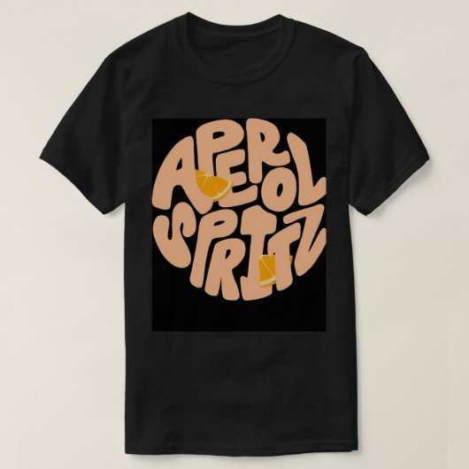Aperol Spritz T-shirt (Design voorkant)