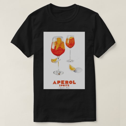 Aperol! Spritz T-shirt (Design voorkant)