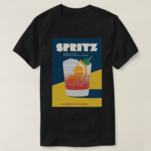 Aperol spritz  t-shirt (Design voorkant)