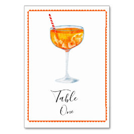 Aperol Spritz Tafelkaart Kaart