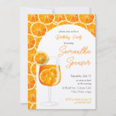 Aperol Spritz Verjaardagsfeest Uitnodiging (Voorkant)