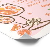 Aperol Spritz Vrijgezellenfeest Bar Sign Poster (Hoek)