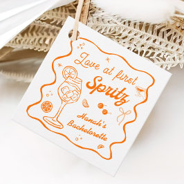 Aperol spritz vrijgezellenfeest bedankjes labels