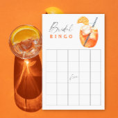 Aperol Spritz Vrijgezellenfeest bingo spel