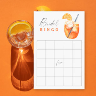 Aperol Spritz Vrijgezellenfeest bingo spel