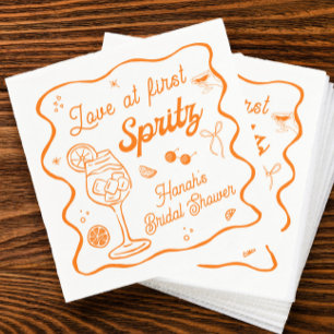 Aperol Spritz-Vrijgezellenfeest Servet