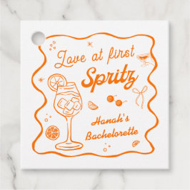 Aperol spritz vrijgezellenfeestje bedankjes labels