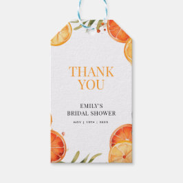 Aperol Spritz Watercolor Bruidsuitnodiging Cadeaulabel