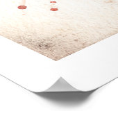 Aperol Spritz Waterverf schilderij Poster (Hoek)