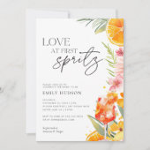 Aperol Spritz Waterverf Vrijgezellenfeest Kaart (Voorkant)