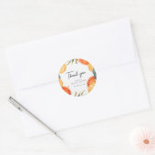 Aperol Spritz Waterverf Vrijgezellenfeest Ronde Sticker (Envelop)
