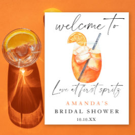 Aperol Spritz Welkom vrijgezellenfeest feest Poster