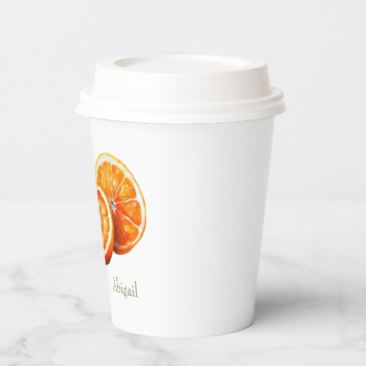 Aperol Spritzing it Up! Bruidsfeest Papieren Bekers (Links)