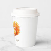 Aperol Spritzing it Up! Bruiloft Feestje Papieren Bekers (Links)