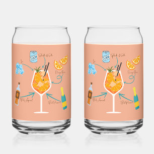 Aperolrecept Blikvorm Glas