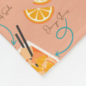 Aperolrecept Fleece Deken (Hoek)