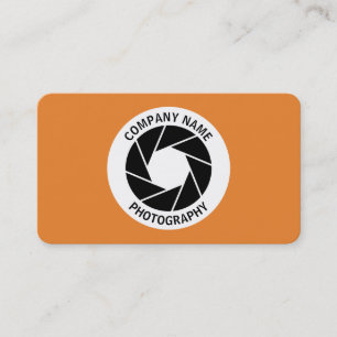 Aperture Circle - Oranje Visitekaartje