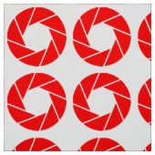 Aperture Pattern - Red Stof (Swatch)