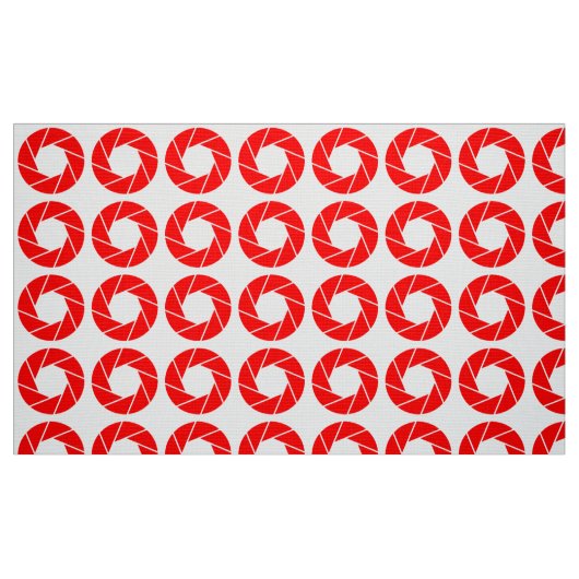 Aperture Pattern - Red Stof (Fat Quarter)