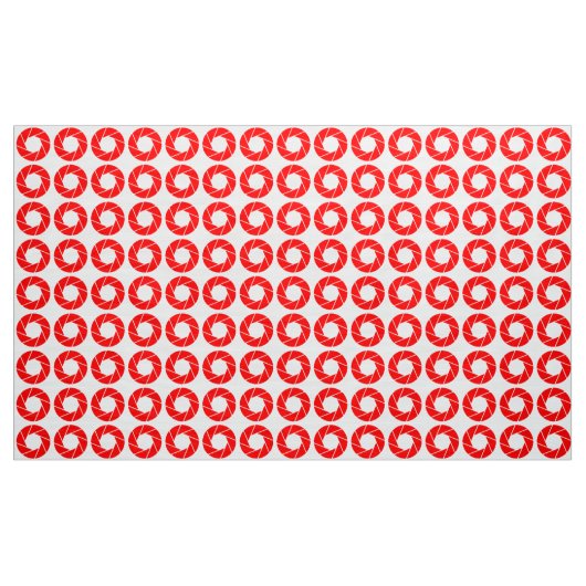 Aperture Pattern - Red Stof (Yard (91,4 cm))