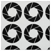 Aperture Pattern - Zwart Stof (Swatch)