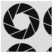 Aperture Pattern - Zwart Stof (Close Up)