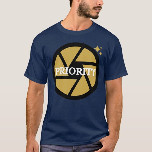 Aperture Prioriteit Cool Fotografie Ontwerp T-shirt (Voorkant)