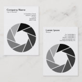 Aperture Symbol - Tonen Visitekaartje (Voorkant / Achterkant)