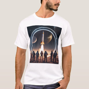 Ape's eerste blik op de sterren t-shirt