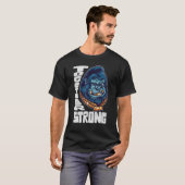 Apes Together Strong Meme Stock Short Squeeze T-shirt (Voorkant volledig)