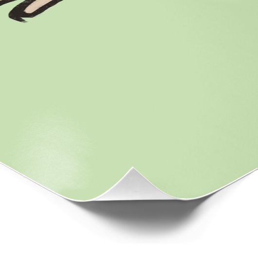 Apettit van het bot perfect poster (Hoek)