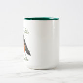 Apettit van het bot tweekleurige koffiemok (Center)