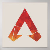 Apex Legends Logo Apex Legends Waterverf Symbool Poster (Voorkant)