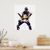 Apex Legends Octane pop art Poster (Keuken)