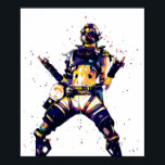Apex Legends Octane pop art Poster<br><div class="desc">Apex Legends Octane pop art Anime Cartoon Comic Fiction Manga</div>