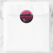 Apex Mountain BC Canada roze snowboard stickers (Tas)