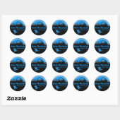 Apex Mountain BC Nederland blauw snowboard sticker (Vel)